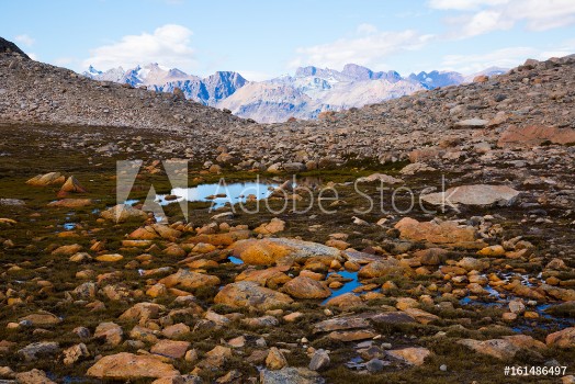 Bild på Glaciers and mountains Fitz Roy Cerro Torre